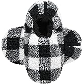 Panda Bros Mens Slipper Socks Low Cut Super Soft Warm Home Sock with Non-Slip Indoor Slipper Shoes Socks