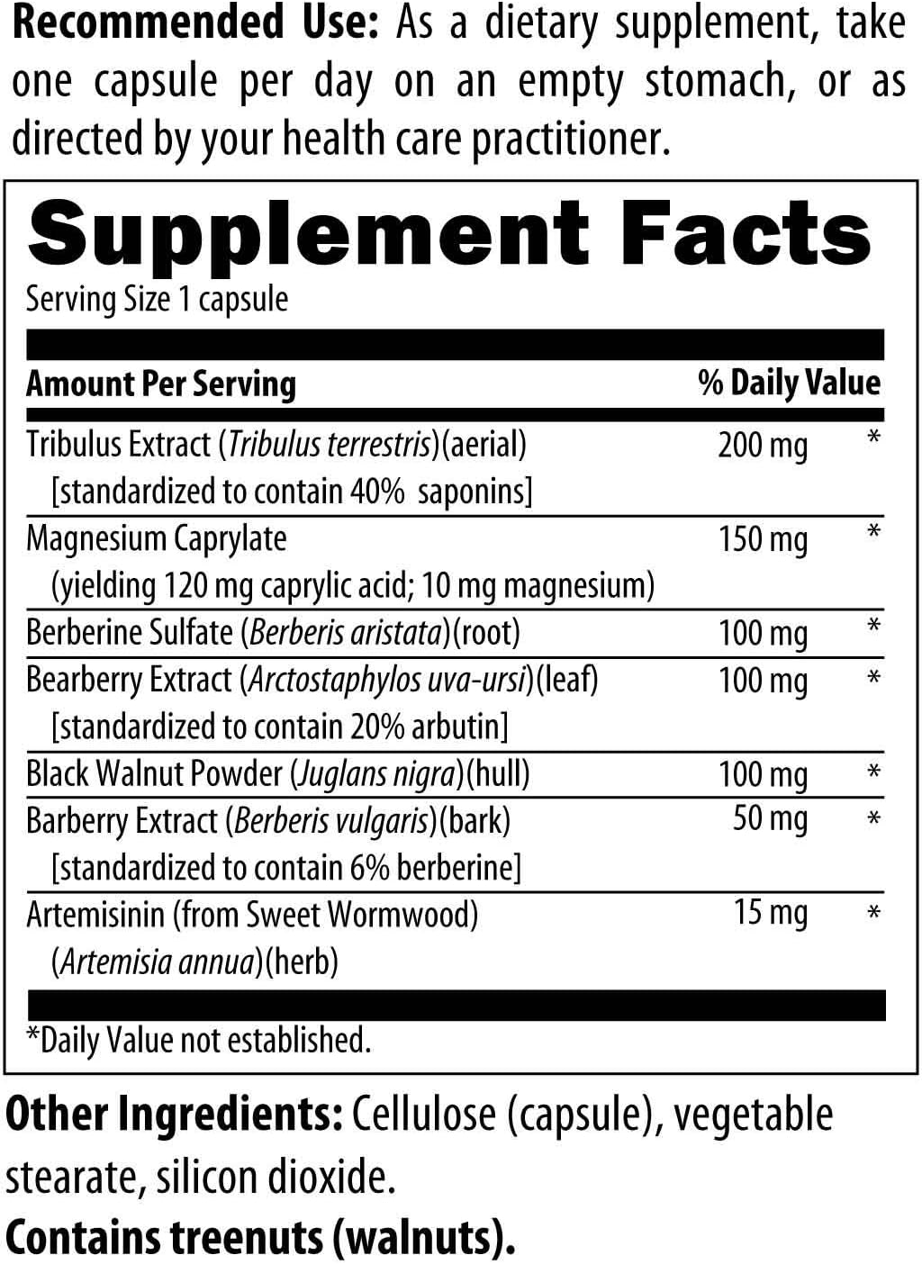 Designs for Health GI Microb-X - Botanical Gut Support, Cleanse + Detox Supplement with Tribulus, Berberine + Barberry Extract - Vegetarian + Non-GMO (120 Capsules): Health & Personal Care
