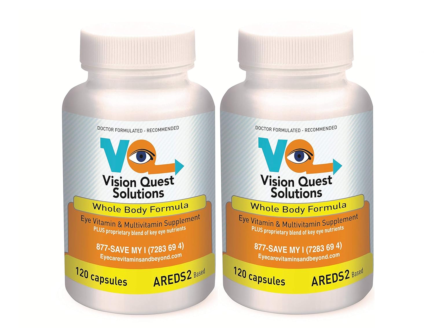 Vision Quest Solutions Whole Body Formula (120 Capsules) 2PACK