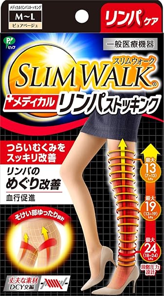 Amazon スリムウォーク Slim Walk メディカルリンパストッキング M Lサイズ ピュアベージュ 着圧 ストッキング スリムウォーク ドラッグストア Amazon スリムウォーク Slim Walk メディカルリンパストッキング M Lサイズ ピュアベージュ 着圧 ストッキング スリムウォーク ドラッグストア