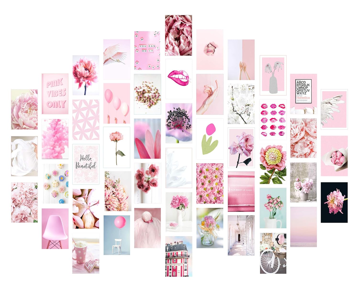 Pink Collage Kit Wall Collage Kit Aesthetic