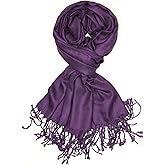 Achillea Soft Silky Pashmina Scarf for Women – Shawl Wrap for Evening Dresses, Bridesmaids, Weddings & Everyday Wear
