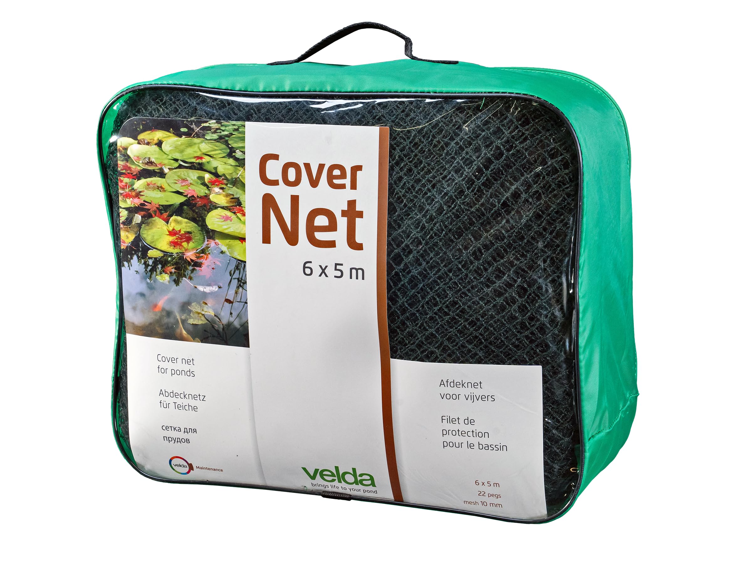 Velda Pond Cover Net 6 x 5 Metres - Protection from Leaves, Herons and Other Predators
