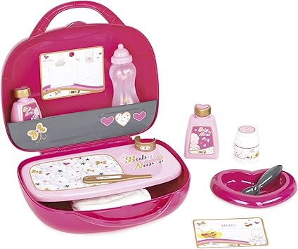 Smoby - 220319 - Baby Nurse - Vanity - + 12 Accessoires Inclus 