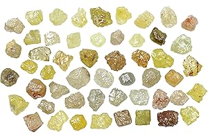 LUKHIDIAMOND Natural Loose Diamond Uncut Rough Shape Mix Fancy Color 1.60 to 2.40 MM 2.00 Ct Lot Q54