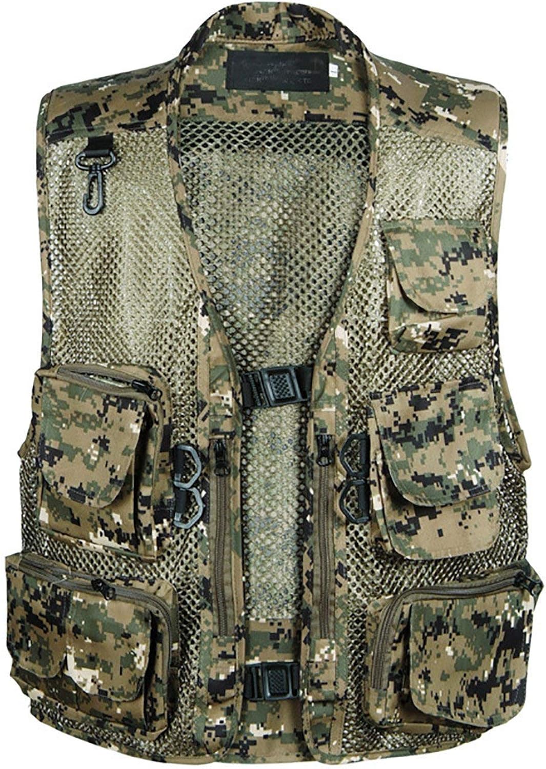 HaiDean Men's Vest Camouflage Rmellos Modern with Hunting Vest Casual