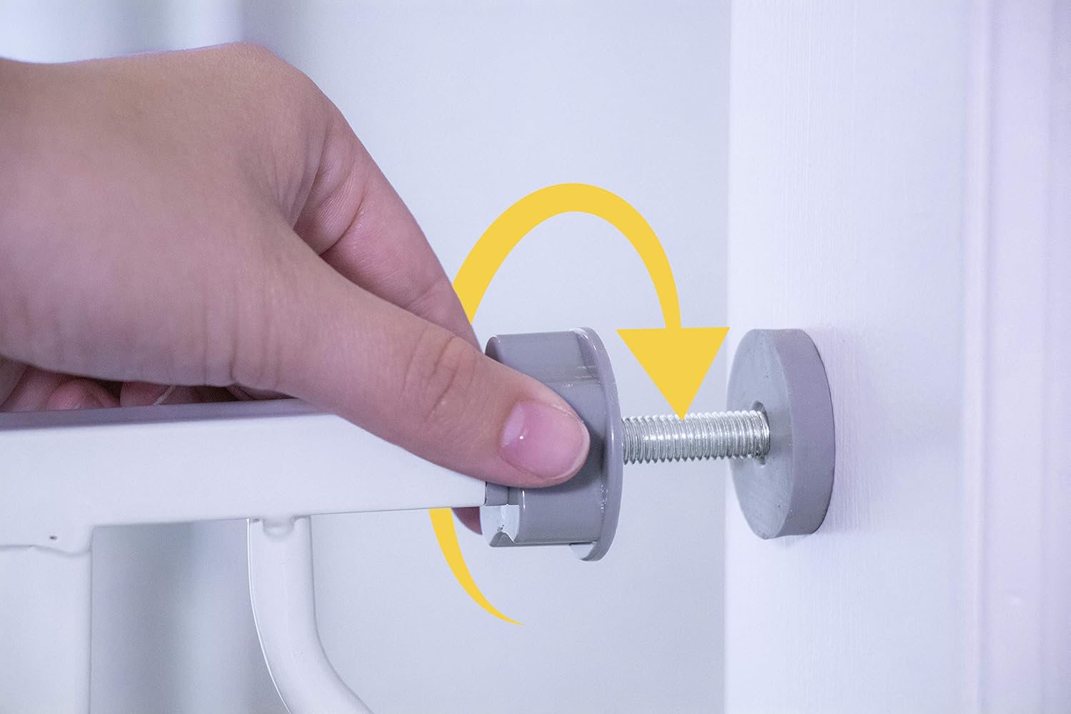 Regalo Easy Step Extra Tall Walk Thru Baby Gate, Includes 4-Inch Extension Kit, 4 Pack of Pressure Mount Kit and 4 Pack Wall Cups and Mounting Kit : Indoor Safety Gates : Baby