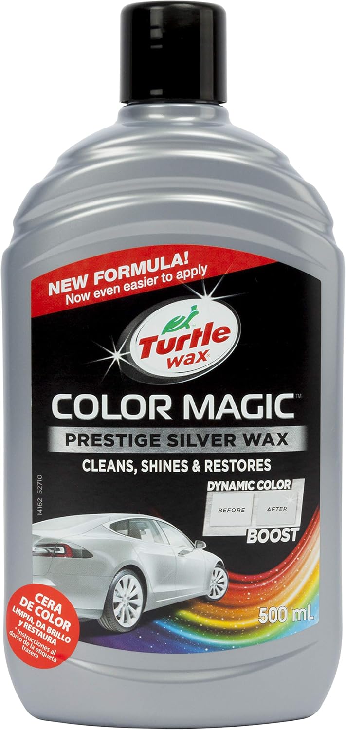 Turtle Wax Color Magic Plus 500ml Car Polish Cleans Shine Restore