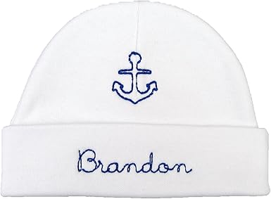 personalised baby baseball caps