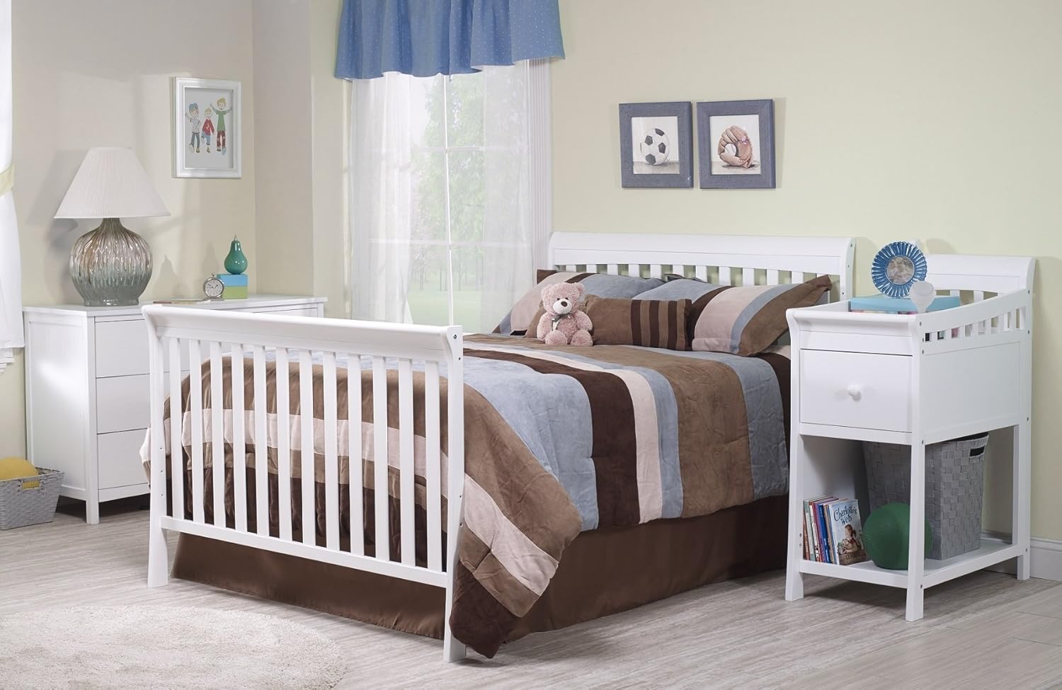 paris crib and changer sorelle