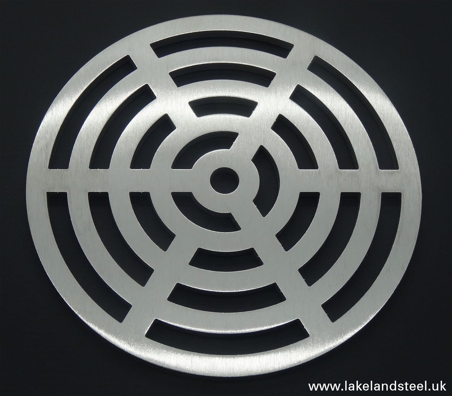 15" inch Round Stainless steel solid metal steel Gully Grid Heavy Duty