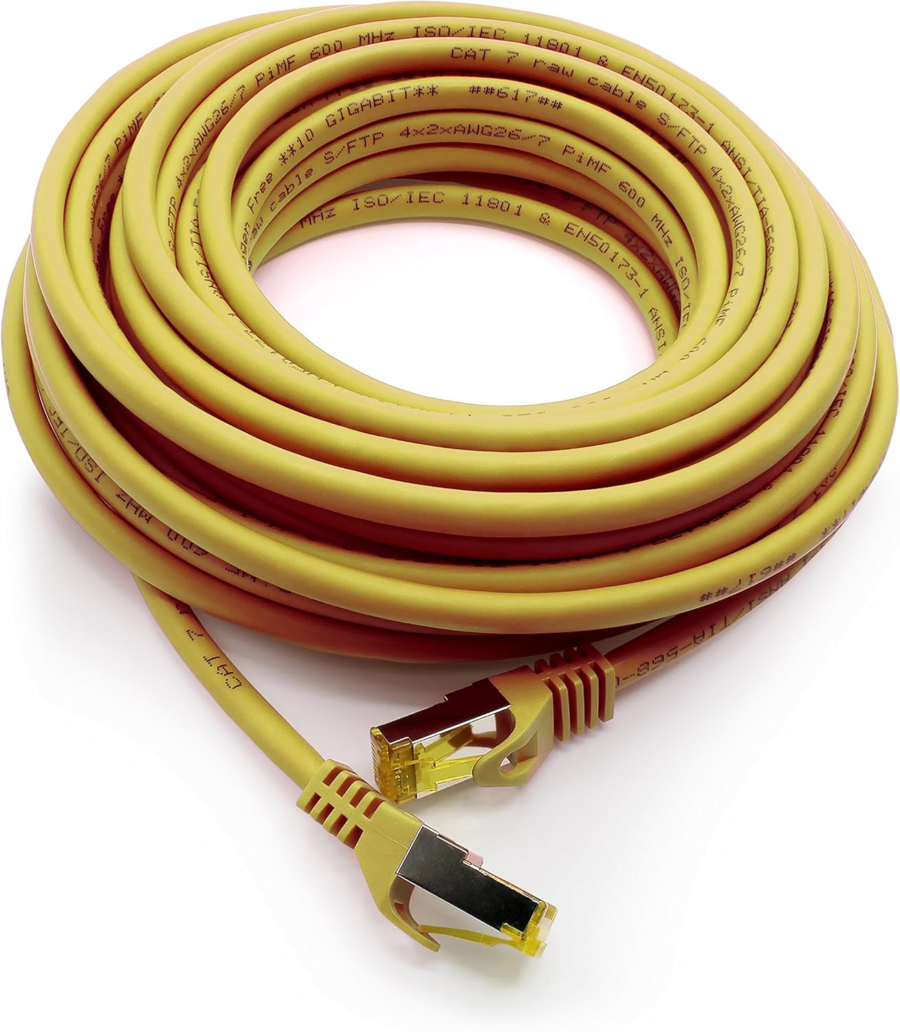 Cat.7 Patch Cable Set, S/FTP (PiMF) Ethernet LAN Network Cables, 10 Gigabits/10000 Mbps, High Speed - Image 5