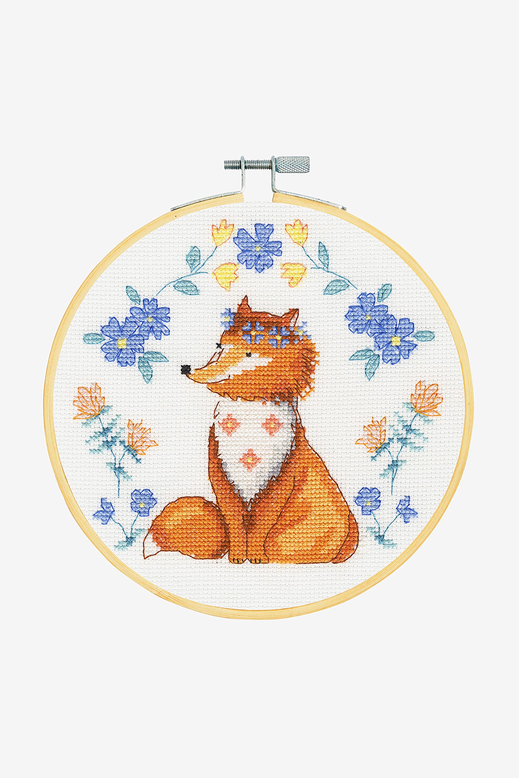 DMC Adorable Fox Cross-Stitch Kit