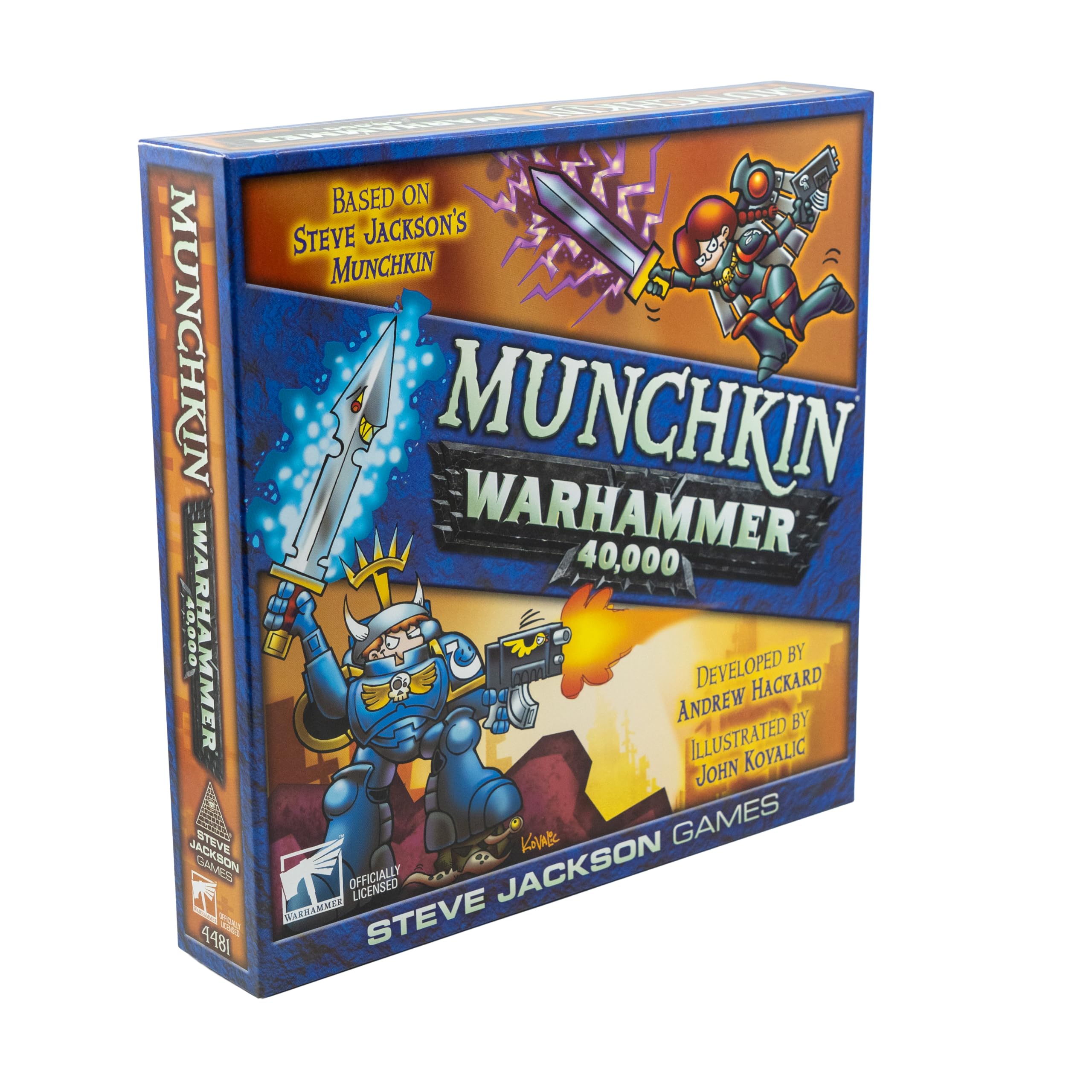 Steve Jackson Games - Munchkin: Warhammer 40000 - Board Game, for players aged 14+ — image 1