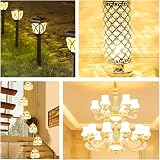 Caldarax 12 Pack GY6.35 Halogen Bulbs 12V 35W Dimmable 2700K 390LM view 6