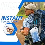 Sukeen Cooling Towel 4 Pack 40x12 Neck Sweat Cooling Sports view 9