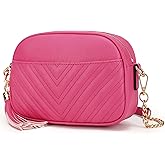 lola mae Quilted Crossbody Bag, Trendy Design Shoulder Purse