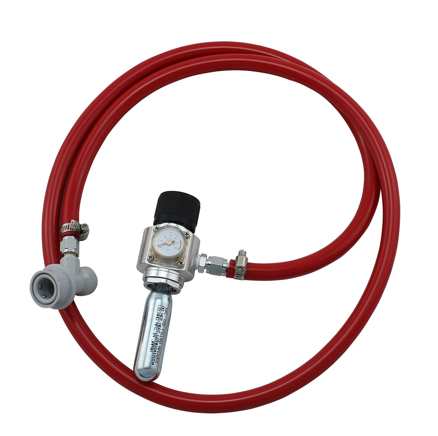 CO2 Injection System for Disposable Cartridges by The Weekend Brewer