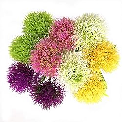 CATTREE Artificial Dandelion Flowers 5 Color x 2pcs