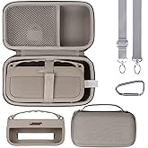 Lebakort Storage Case Kits Compatible with Bose SoundLink Flex 2nd Gen/Bose SoundLink Flex Portable Speaker (Sandstone Silicone Cover + Hard Case)