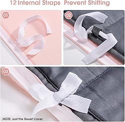 Acdyion Weighted Blankets Removable Duvet Cover for