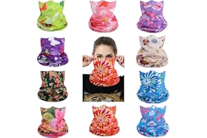 Cutewing Gator Masks Ourdoor Face Mask Seamless Neck Gaiter Tube Bandanas Buffs Multi Headwear Magic Headband Sweatband