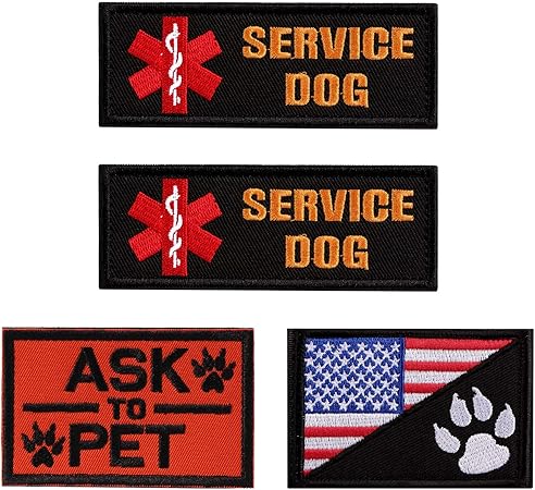 service dog patches amazon