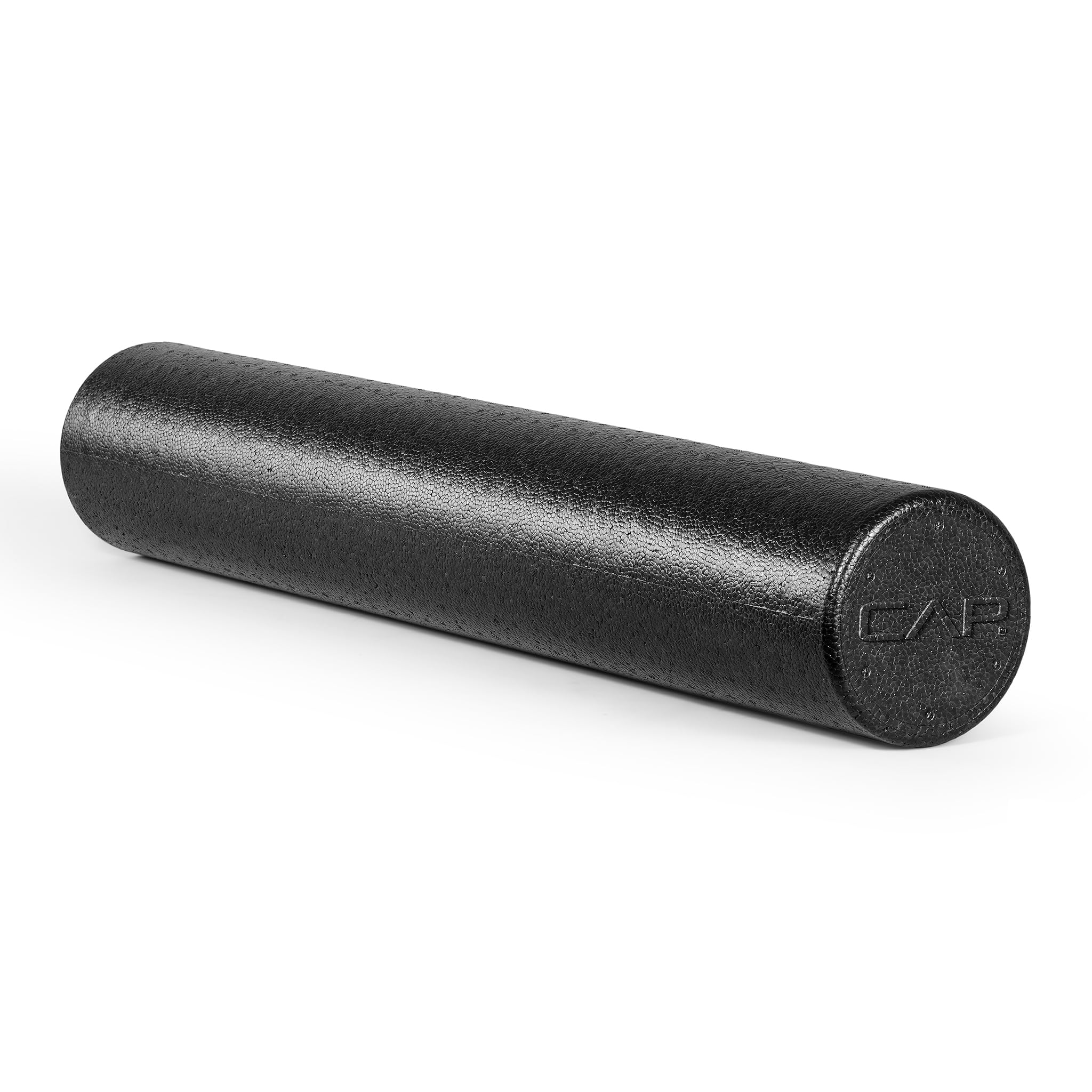 CAP 36-Inch Firm High-Density Foam Roller, Exercise & Recovery Massage, Black