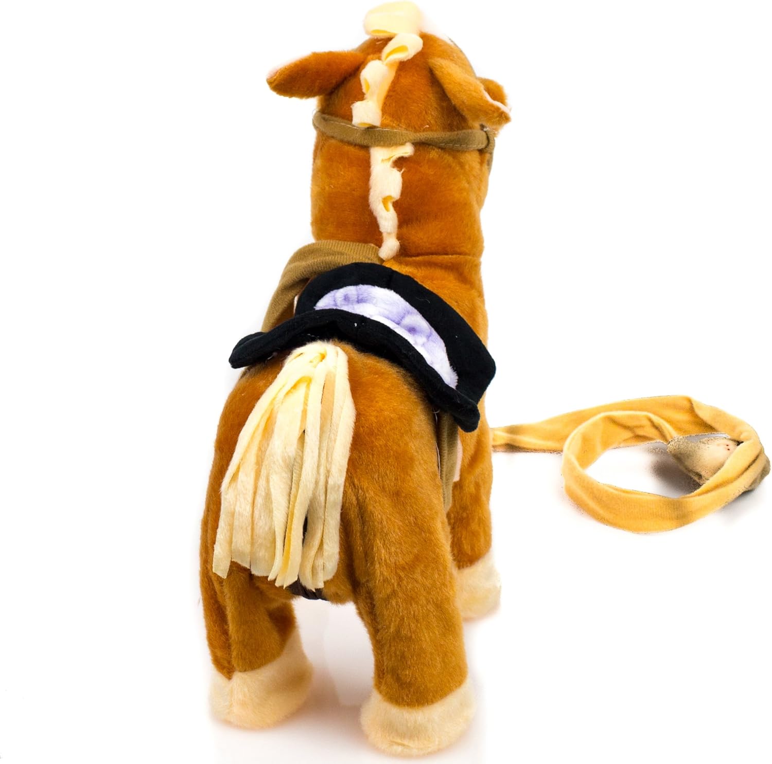 walking horse toy with leash
