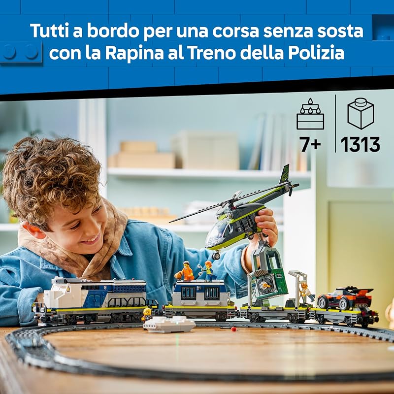 City Rapina al treno della polizia 60508