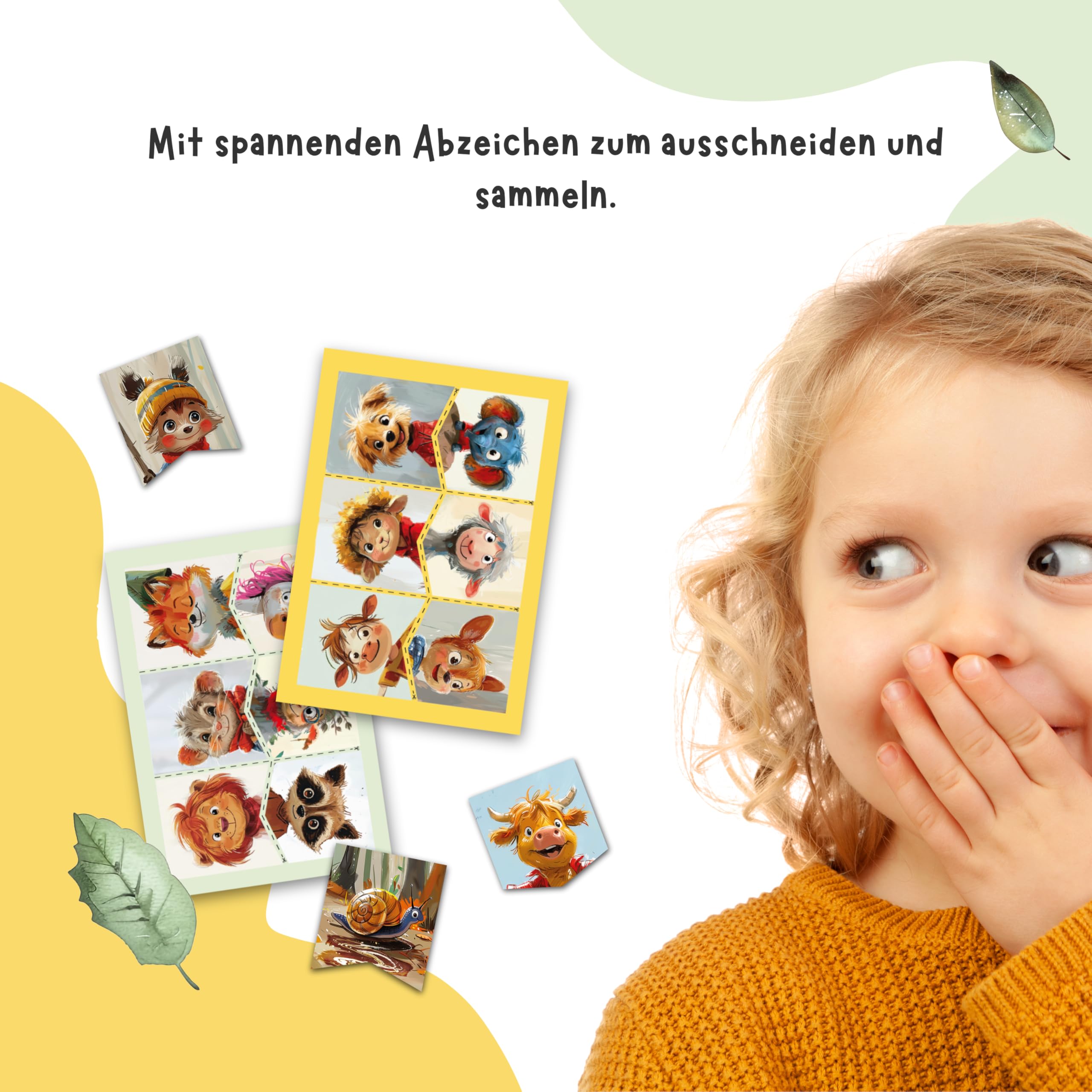 50 Entdeckerkarten für Kinder – Outdoor Schatzsuche und Natur entdecken I Spannendes Suchspiel I Lernspiel & Geschenk für Mädchen und Junge I Spiele ab 4, 5, 6, 7, 8 Jahre 6