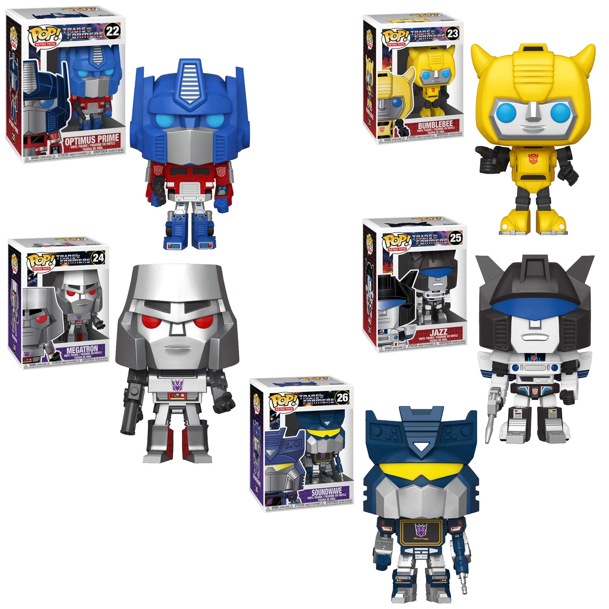 Mua Funko Pop! Transformers Set of 5: Optimus Prime, Bumblebee ...
