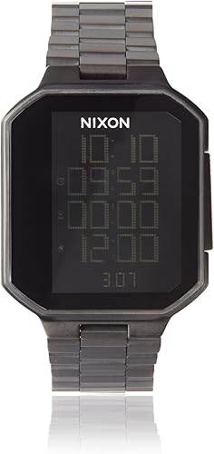 nixon black digital watch