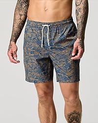 Huckberry Wellen Performance Lined Swim Trunks
