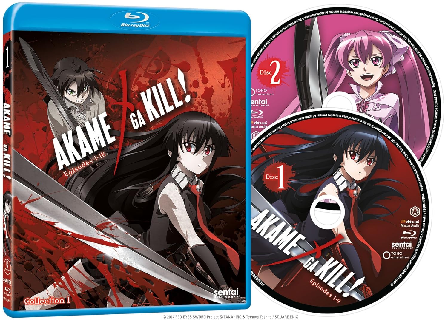 Amazon Com Akame Ga Kill 1 Blu Ray Artist Not Provided Movies Tv