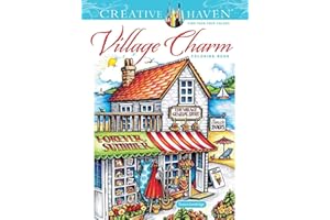 Creative Haven Village Charm Coloring Book