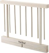 VonShef Pasta Drying Rack Collapsible Wooden Noodle Stand Beech Eight Arms view 3