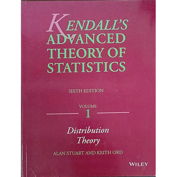 Amazon.com: Kendall's Advanced Theory of Statistics, Set