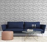 Arthouse Painted Canvas Wallpaper Grey 921605 Paste Wall Straight Match 56cm view 5