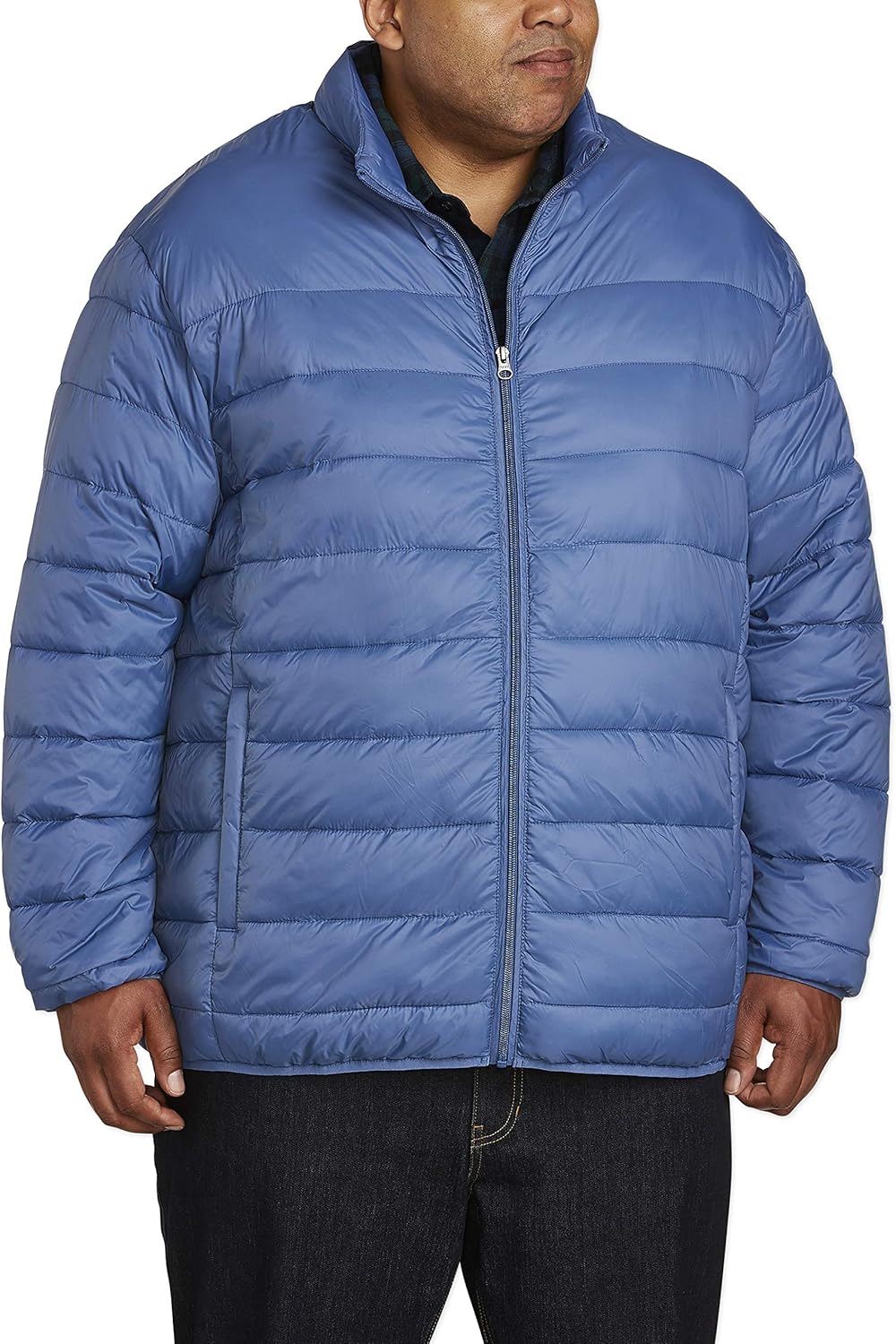 Amazon Essentials Men's Big & Tall Lightweight WaterResistant Packable Puffer