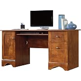 Sauder Engineered Wood Computer Desk in Brushed Maple