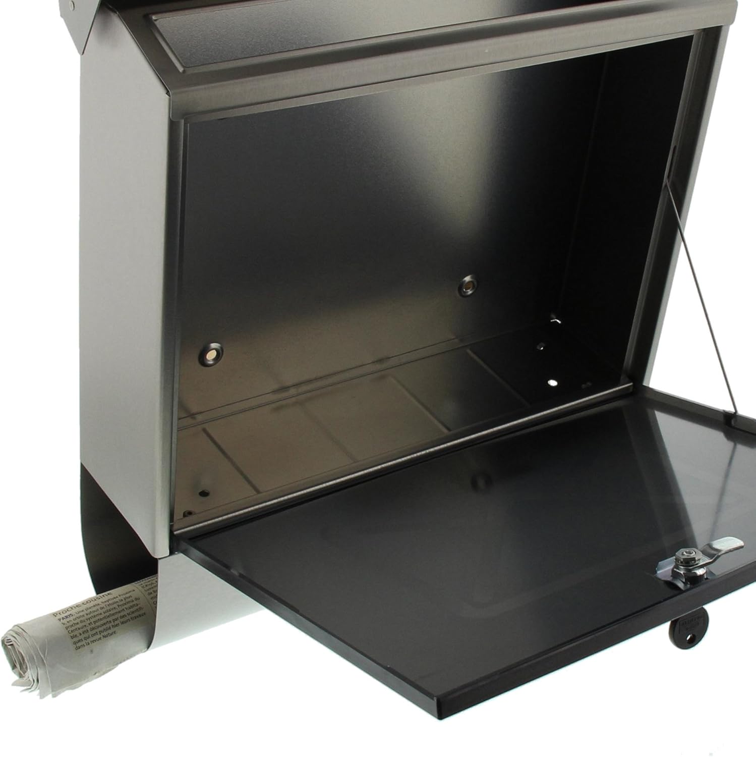 BURG-WÄCHTER Letterbox with Integrated Newspaper Compartment and Translucent Door, A4 Slot Format, EU Standard EN 13724 - Image 5
