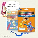 BIC Kids Evolution Coloured Pencils 36 Pack Intensity Easy to Sharpen view 2