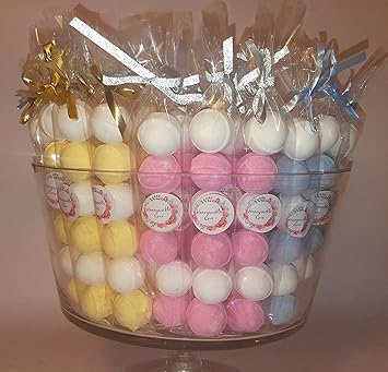 bath bomb baby shower favors