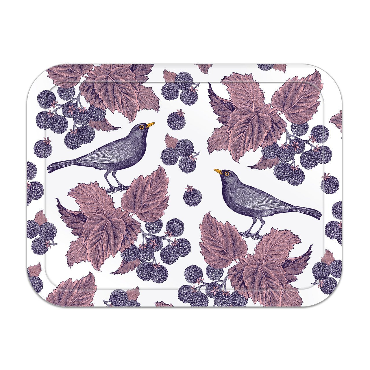 Thornback & Peel Blackbird & Bramble Large Tray 430mm x 330mm