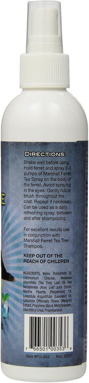 Marshall 8-Ounce Ferret Tea Tree Spray : Flea Control For Ferrets : Pet Supplies