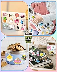 300 Pcs Stickers for Kids, Cute Water Bottle Vinyl