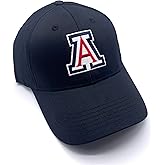 Officially Licensed Arizona University Black MVP Hat Classic Team Logo Adjustable Embroidered Cap