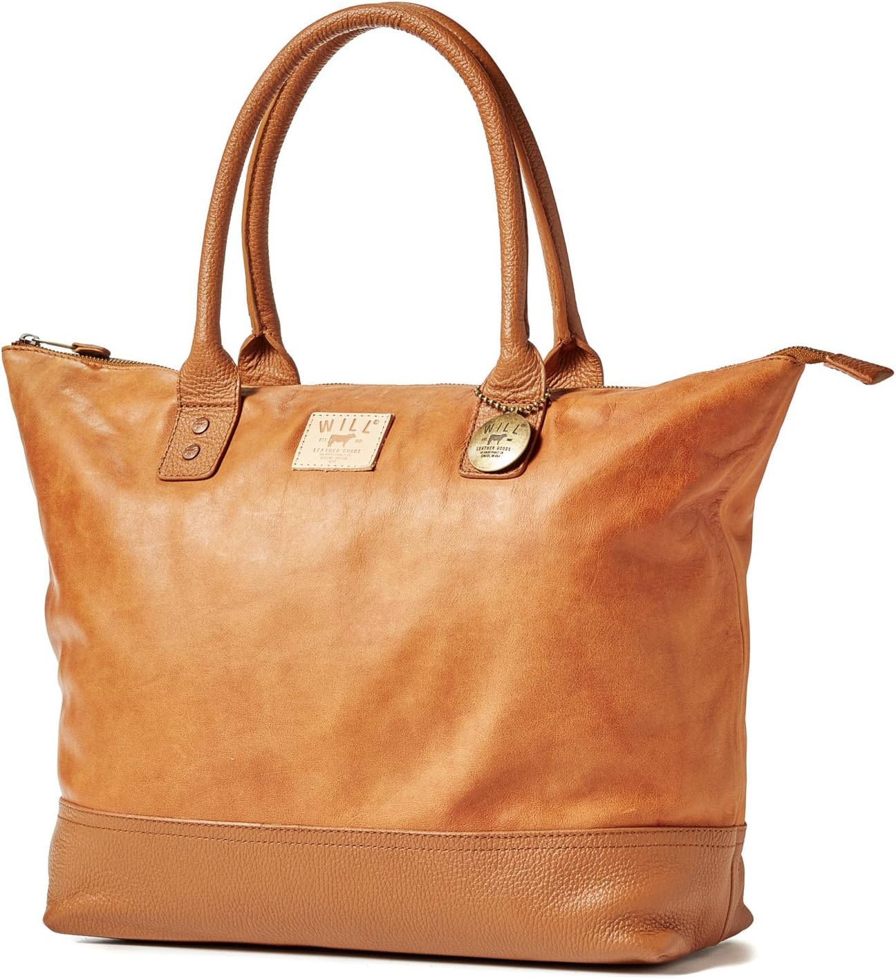 Will Leather Goods Totes Bag Collection Tan Leather