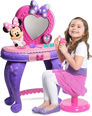 Amazon ディズニー ミニーマウス バニティ ドレッサー イス 椅子 いす オシャレ おしゃれ遊び おもちゃ おもちゃ